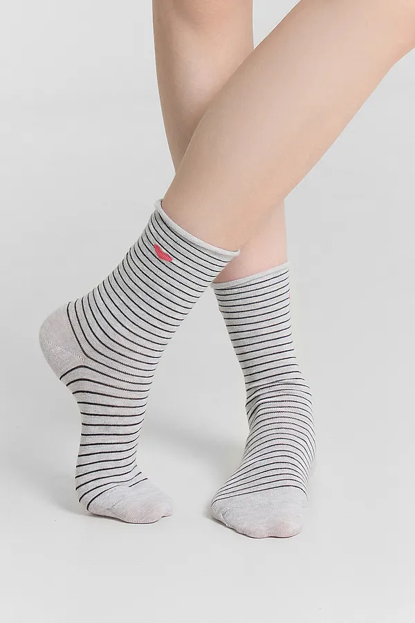 Носки женские MARK FORMELLE, св.серый меланж - фото 2