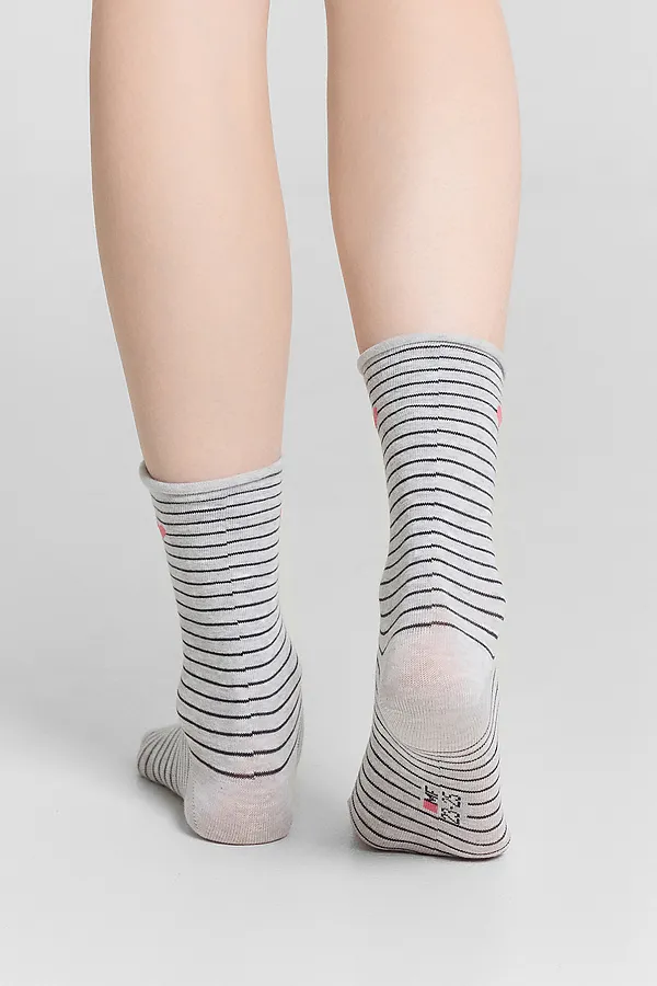 Носки женские MARK FORMELLE, св.серый меланж - фото 2