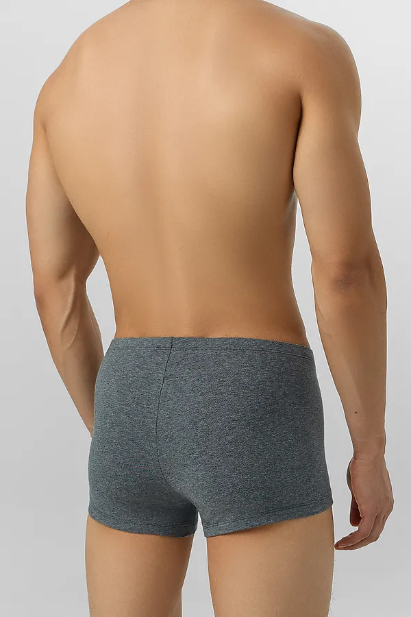 Трусы мужские (2шт) MARK FORMELLE, т.серый меланж 4348-f + т.синий - фото 2