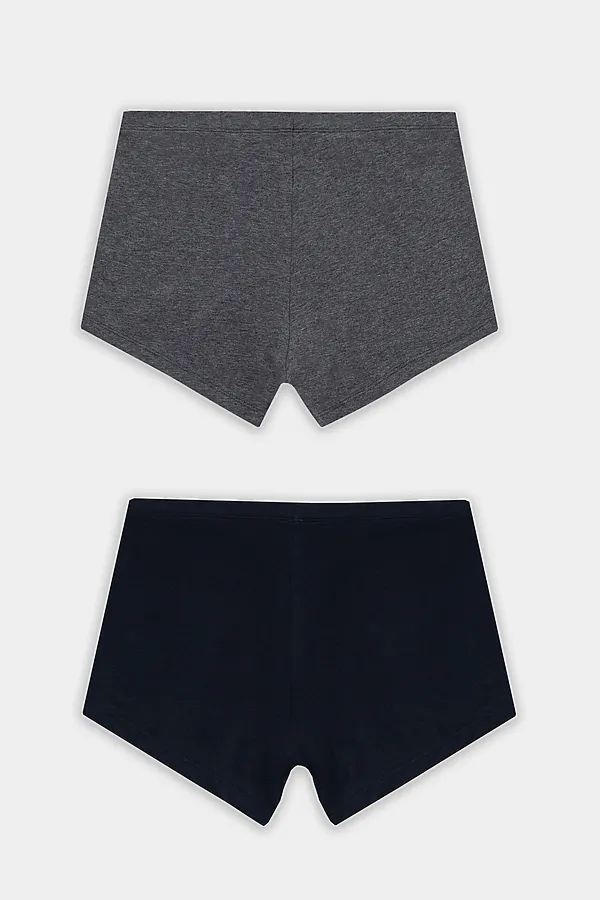 Трусы мужские (2шт) MARK FORMELLE, т.серый меланж 4348-f + т.синий - фото 2