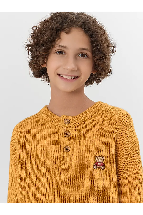 Джемпер для мальчиков MARK FORMELLE, охра - фото 2