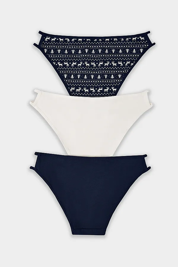 Трусы женские (3шт.) MARK FORMELLE, море1 - фото 2