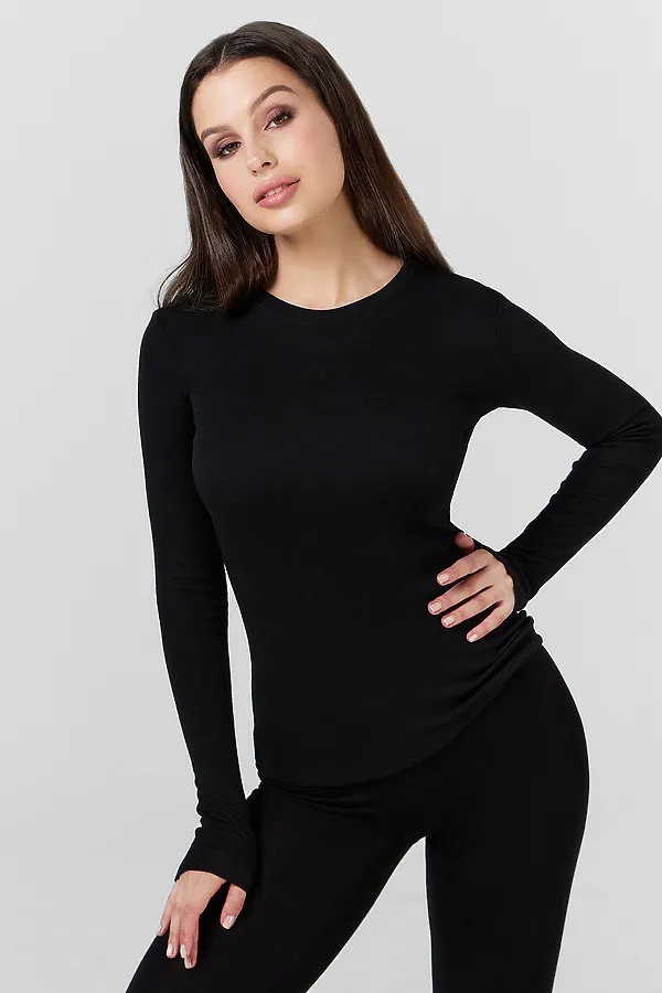 Фуфайка женская MARK FORMELLE, черный - фото 2