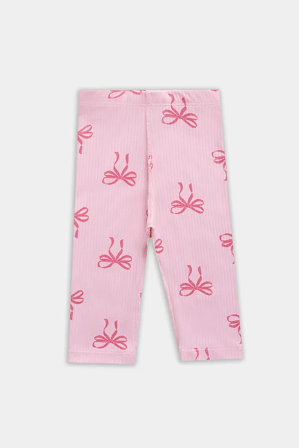 Комплект детский (боди, ползунки) MARK FORMELLE, бантики на розовой сказке - фото 2