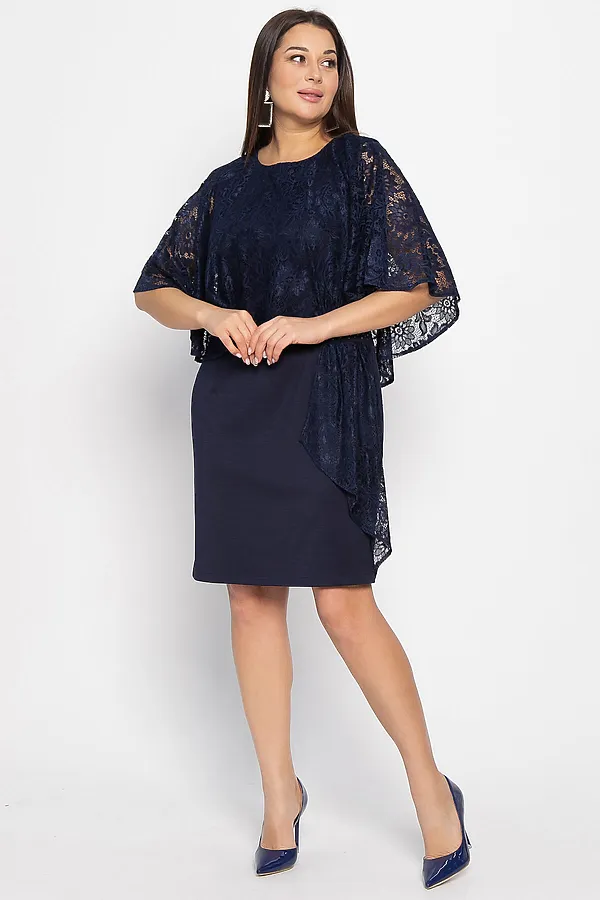 Платье вечернее Звезда LADY TAIGA, синее - фото 2