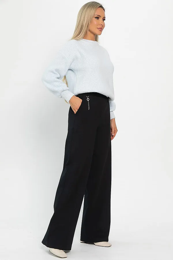 Брюки палаццо Адель LADY TAIGA, темно-синие - фото 2