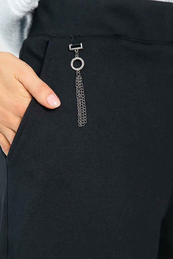 Брюки палаццо Адель LADY TAIGA, темно-синие - фото 2