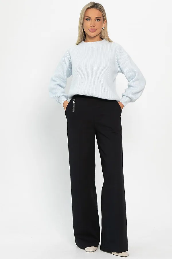 Брюки палаццо Адель LADY TAIGA, темно-синие - фото 2