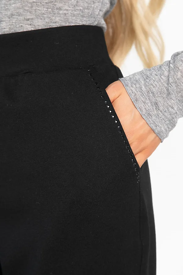 Брюки классические Берна LADY TAIGA, черные - фото 2