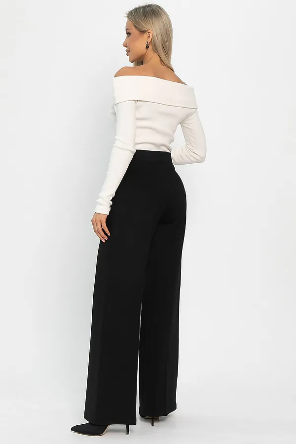 Брюки палаццо Адель LADY TAIGA, черные - фото 2