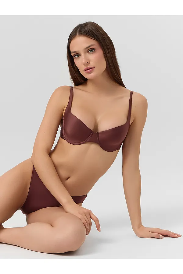 Бюстгальтер женский MARK FORMELLE, шоколадный мокко - фото 2