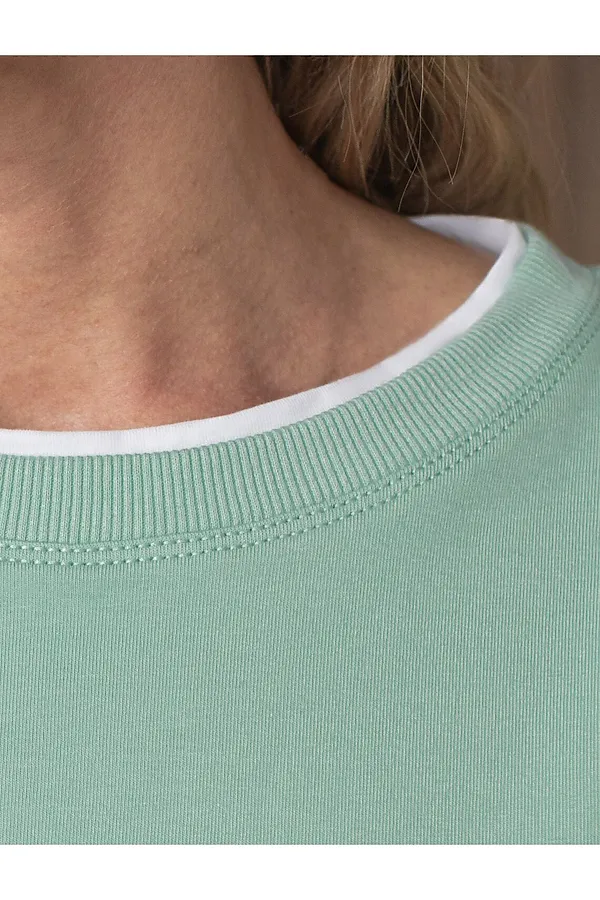 Свободный свитшот VILATTE, мятный_athleisure mood - фото 2