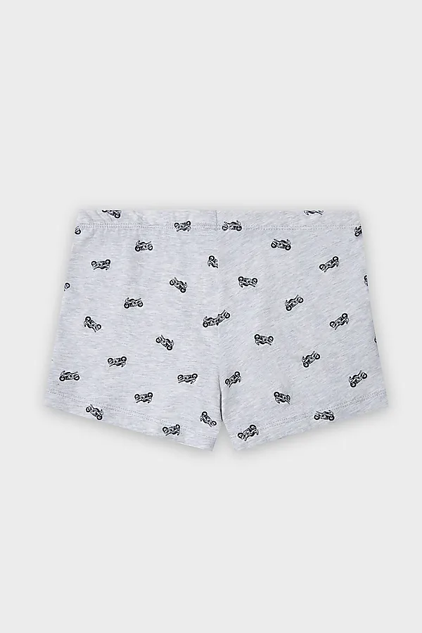 Трусы для мальчиков MARK FORMELLE, мотоциклы на св.сером меланже - фото 2