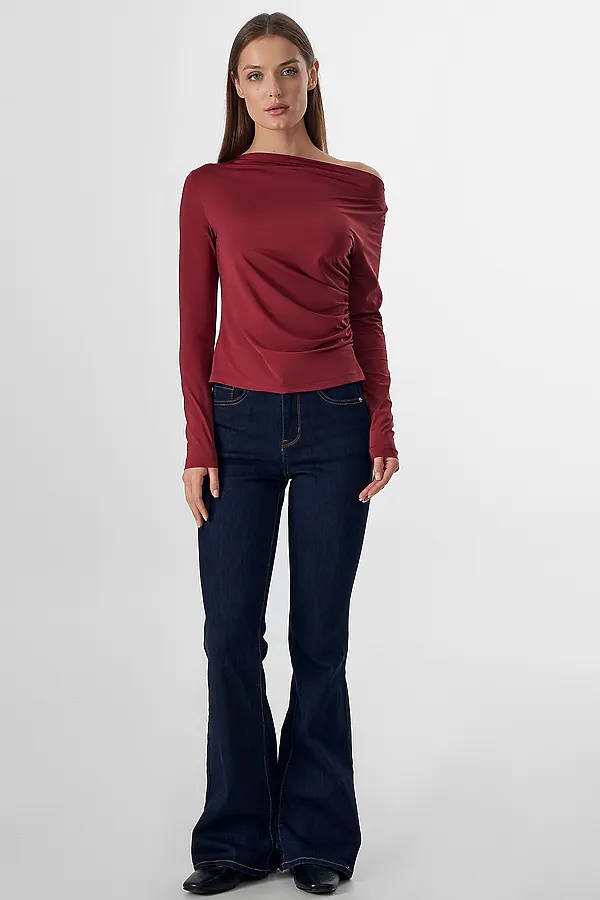 Джемпер женский MARK FORMELLE, бордовый - фото 2