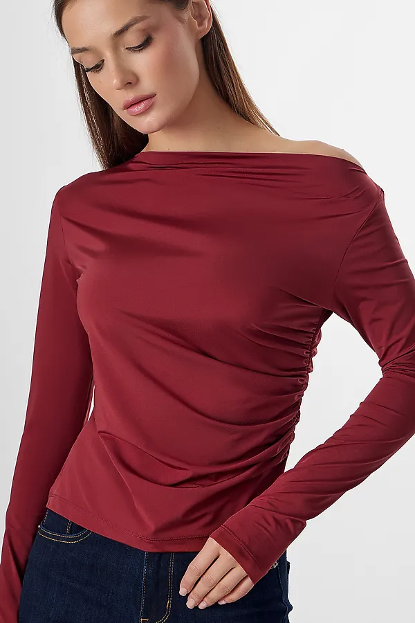 Джемпер женский MARK FORMELLE, бордовый - фото 2