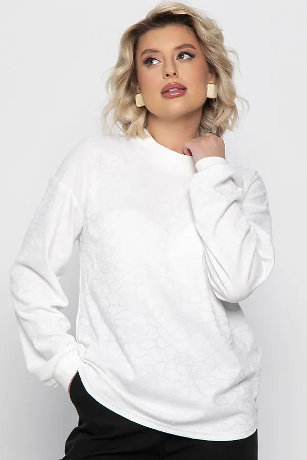 Джемпер Безмятежность LADY TAIGA, белый - фото 2