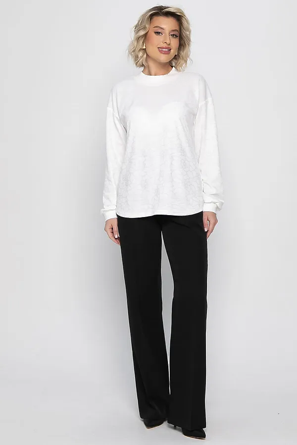 Джемпер Безмятежность LADY TAIGA, белый - фото 2