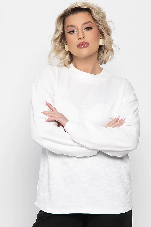 Джемпер Безмятежность LADY TAIGA, белый - фото 2