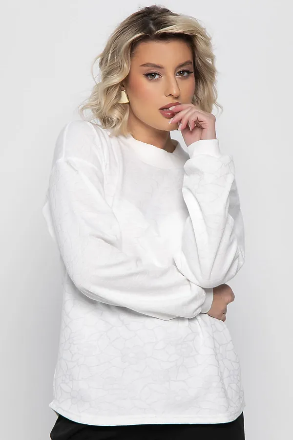 Джемпер Безмятежность LADY TAIGA, белый - фото 2
