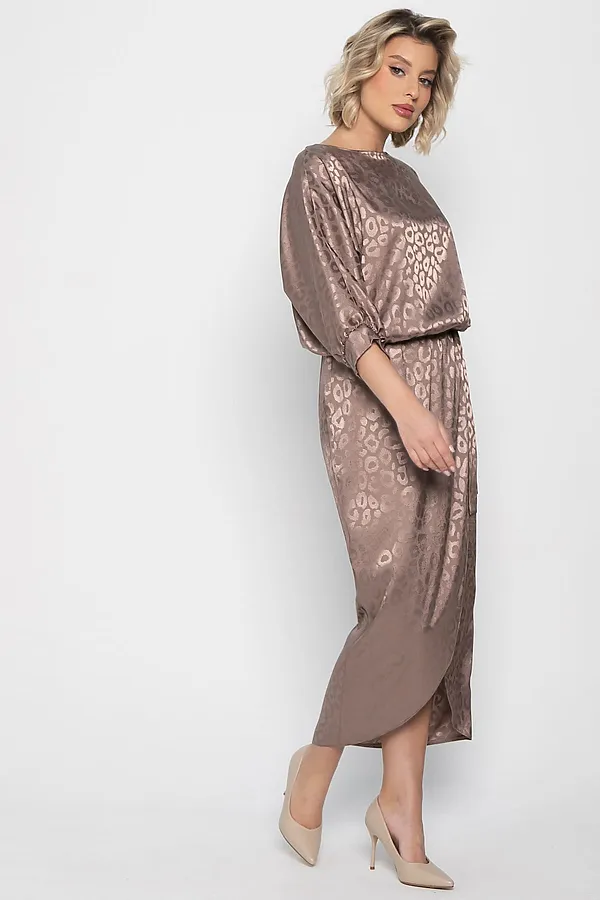 Платье Багира НЬЮ LADY TAIGA, капучино - фото 2