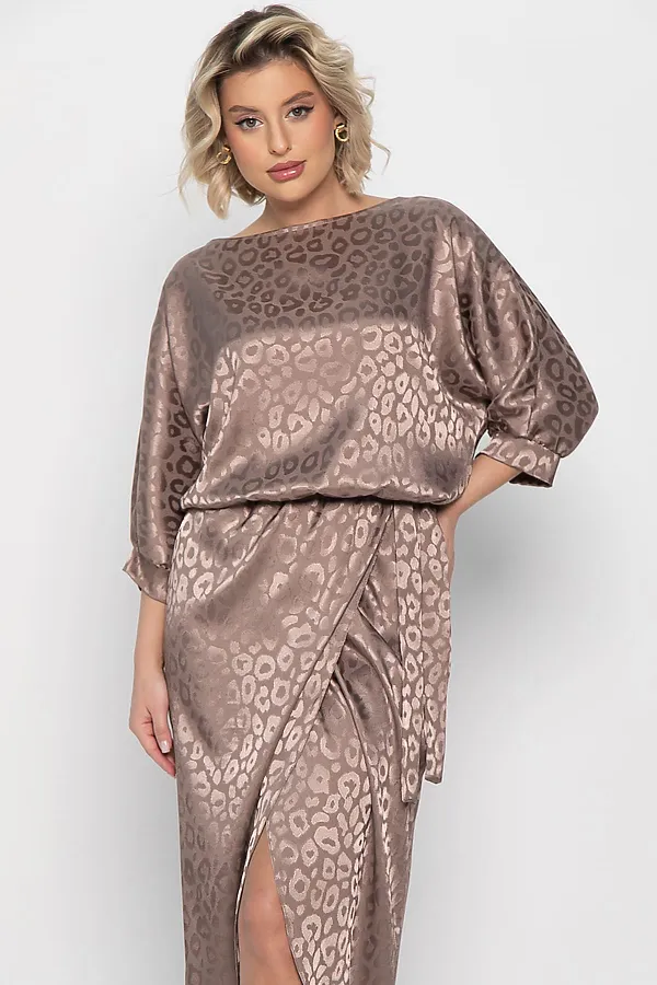 Платье Багира НЬЮ LADY TAIGA, капучино - фото 2