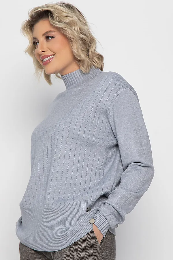 Джемпер Морозко LADY TAIGA, серый - фото 2