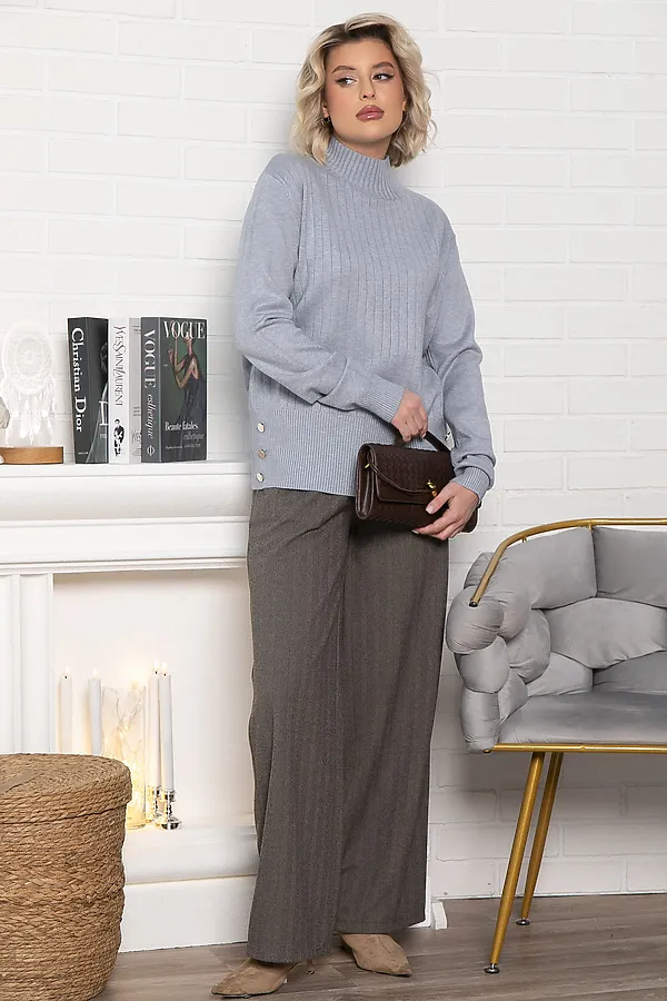 Джемпер Морозко LADY TAIGA, серый - фото 2