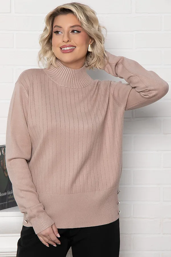 Джемпер Морозко LADY TAIGA, бежевый - фото 2