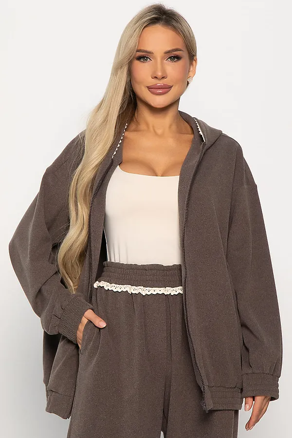 Костюм Альваро LADY TAIGA, коричневый - фото 2