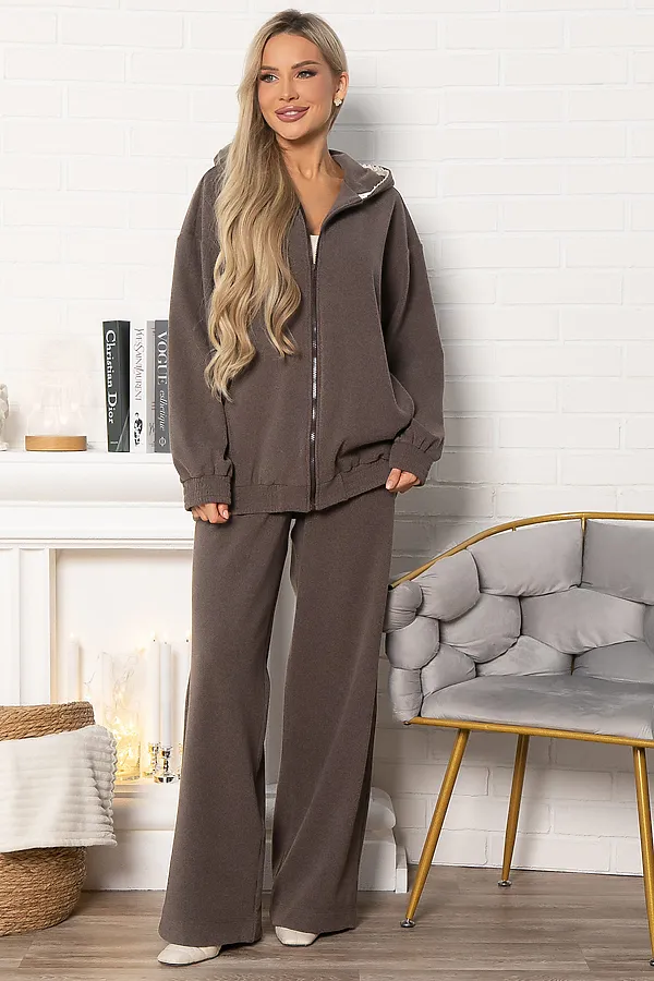 Костюм Альваро LADY TAIGA, коричневый - фото 2