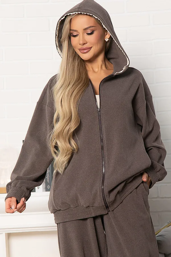 Костюм Альваро LADY TAIGA, коричневый - фото 2