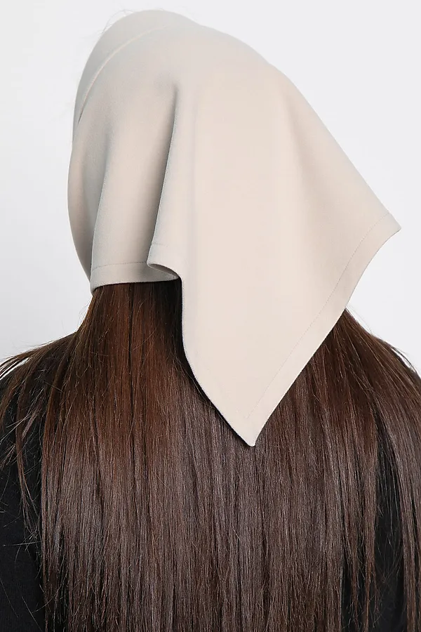 Косынка с завязками LADY TAIGA, бежевая - фото 2