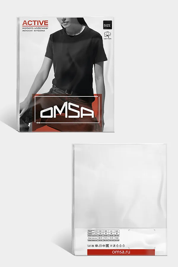 Футболка OMSA, lilla (фиолетовый) - фото 2