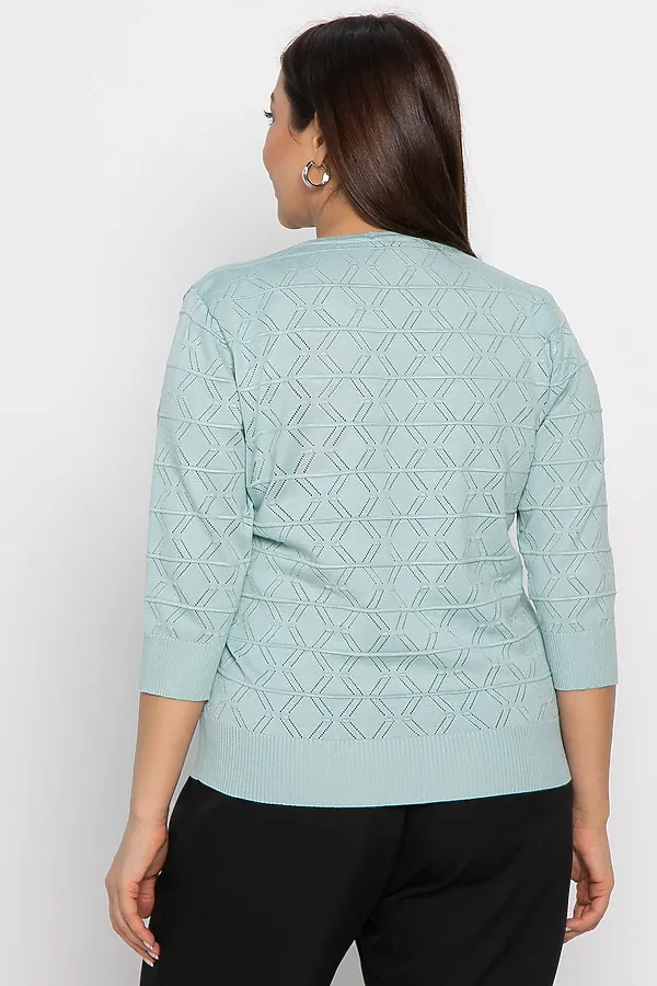 Блуза Аэлита LADY TAIGA, ментол - фото 2