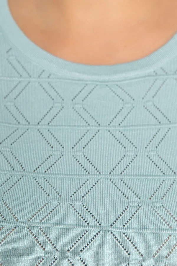 Блуза Аэлита LADY TAIGA, ментол - фото 2