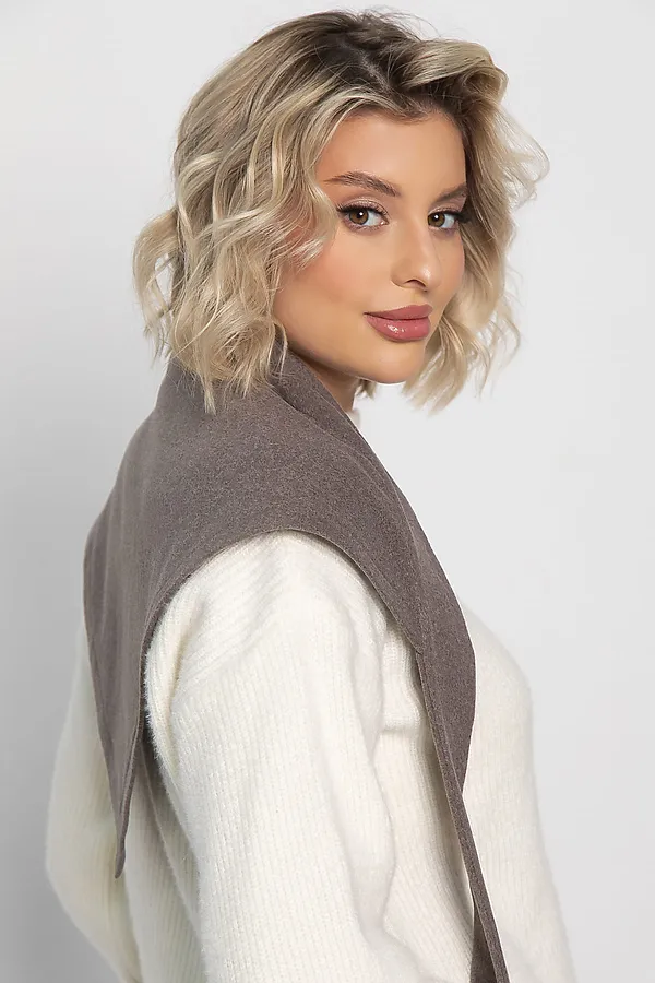 Косынка с завязками LADY TAIGA, коричневая - фото 2