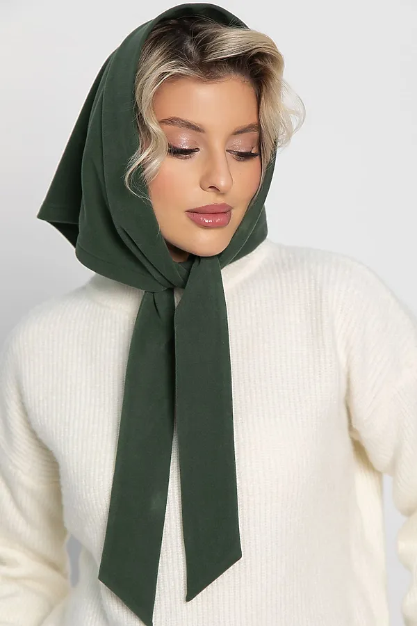 Косынка с завязками LADY TAIGA, хаки - фото 2