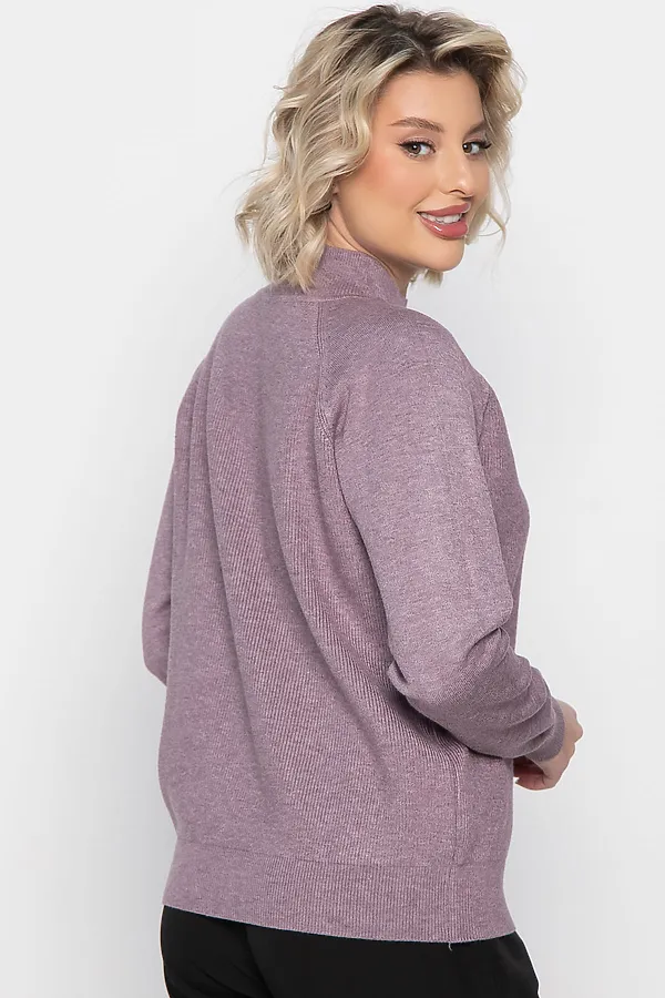 Джемпер Обнимай LADY TAIGA, лиловый - фото 2