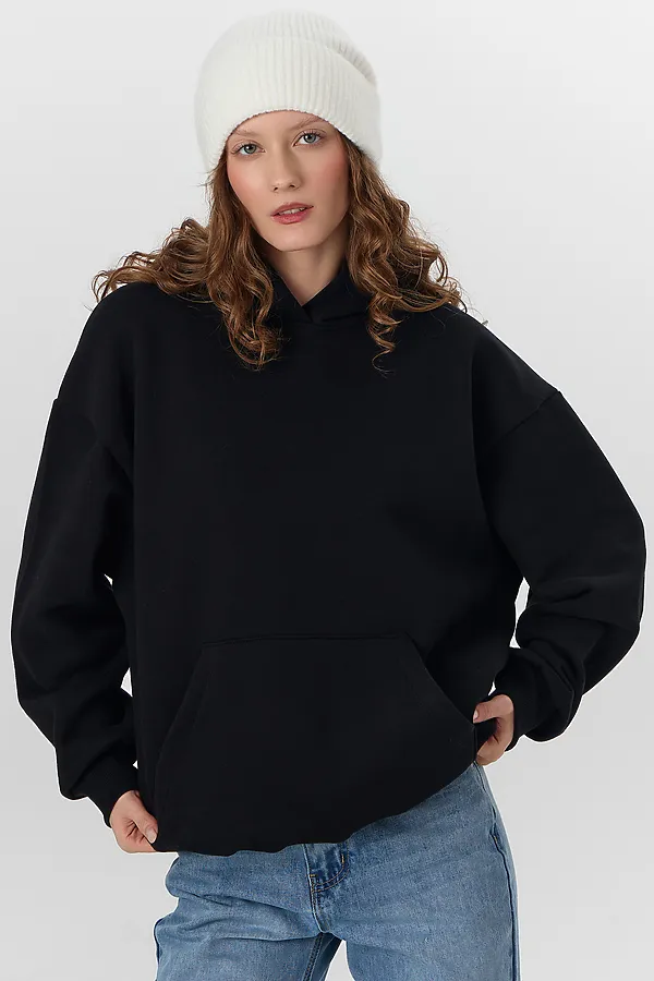 Худи женское MARK FORMELLE, черный - фото 2