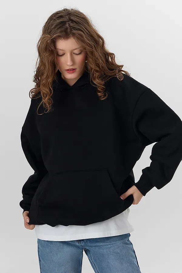 Худи женское MARK FORMELLE, черный - фото 2