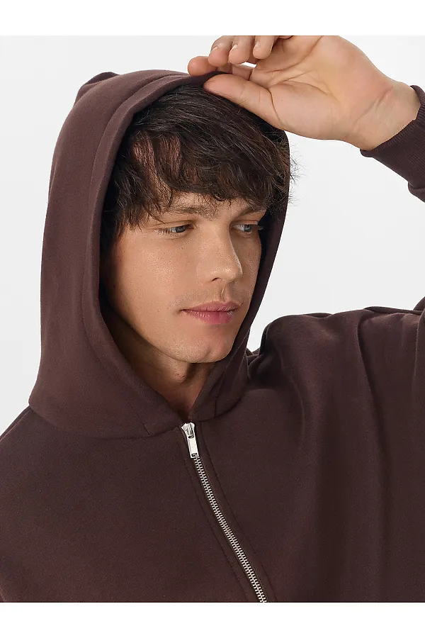 Толстовка мужская MARK FORMELLE, кофейное зерно - фото 2