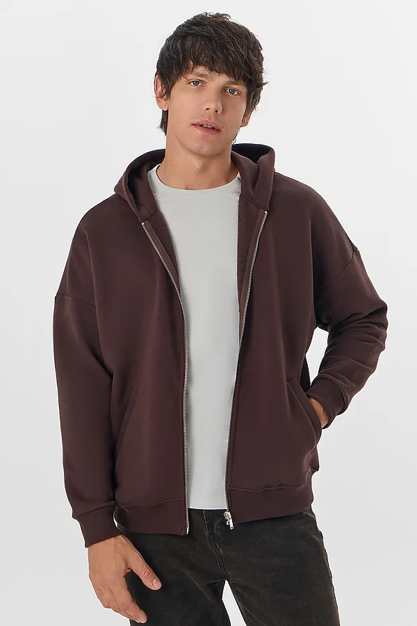 Толстовка мужская MARK FORMELLE, кофейное зерно - фото 2