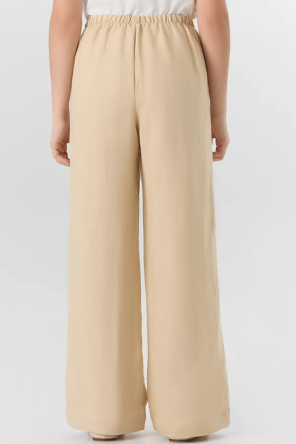 Брюки для девочек MARK FORMELLE, св.бежевый - фото 2