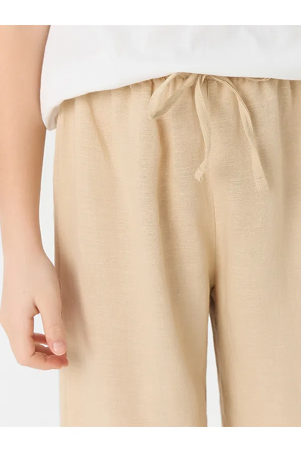 Брюки для девочек MARK FORMELLE, св.бежевый - фото 2