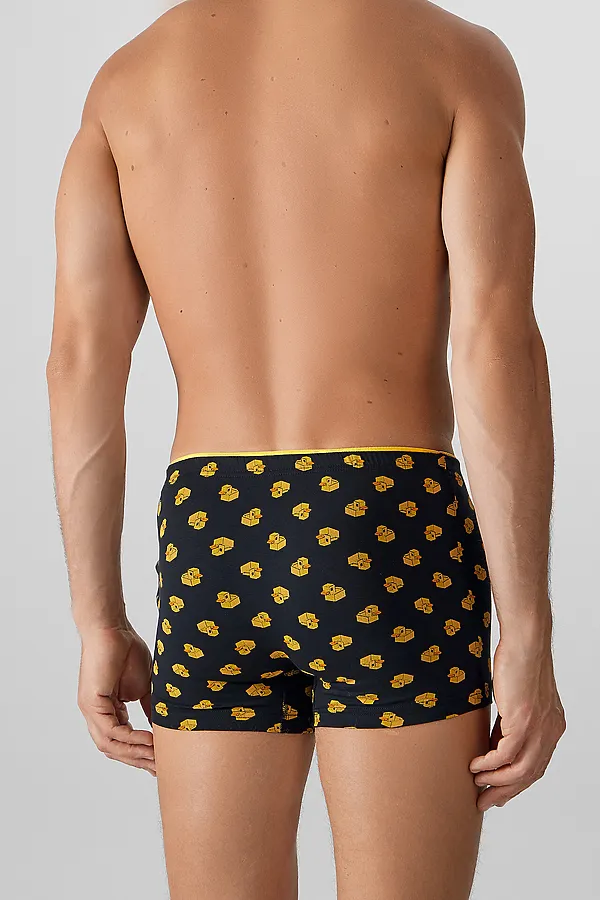 Трусы мужские MARK FORMELLE, уточки на черном1 - фото 2