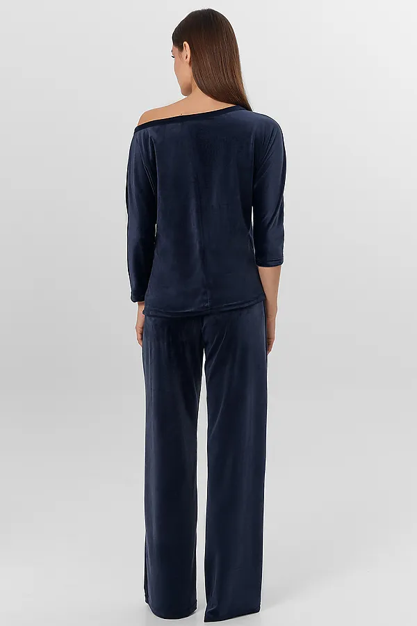 Комплект женский (джемпер, брюки) MARK FORMELLE, т.синий - фото 2
