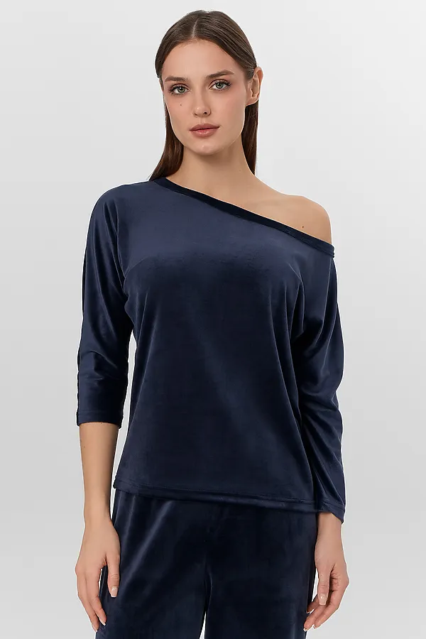 Комплект женский (джемпер, брюки) MARK FORMELLE, т.синий - фото 2