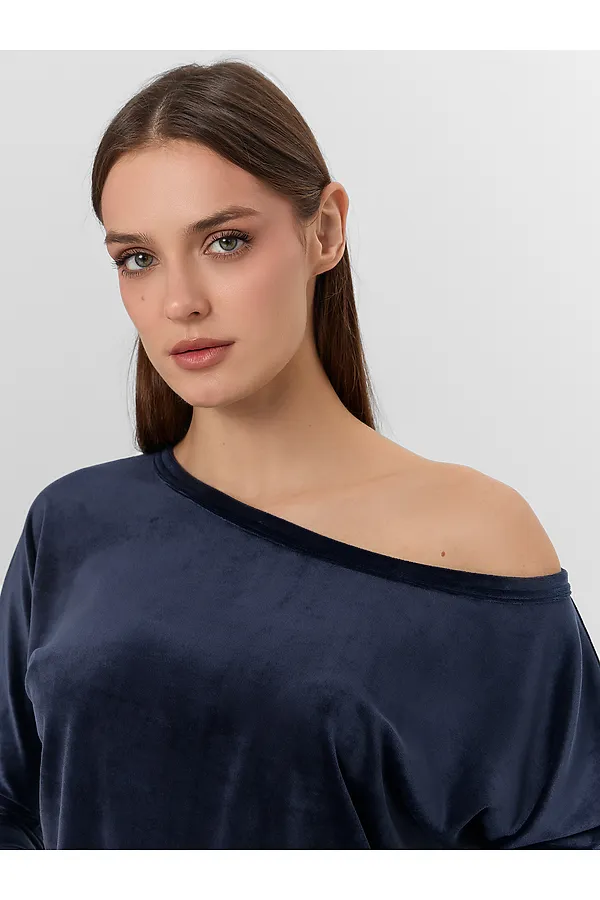 Комплект женский (джемпер, брюки) MARK FORMELLE, т.синий - фото 2