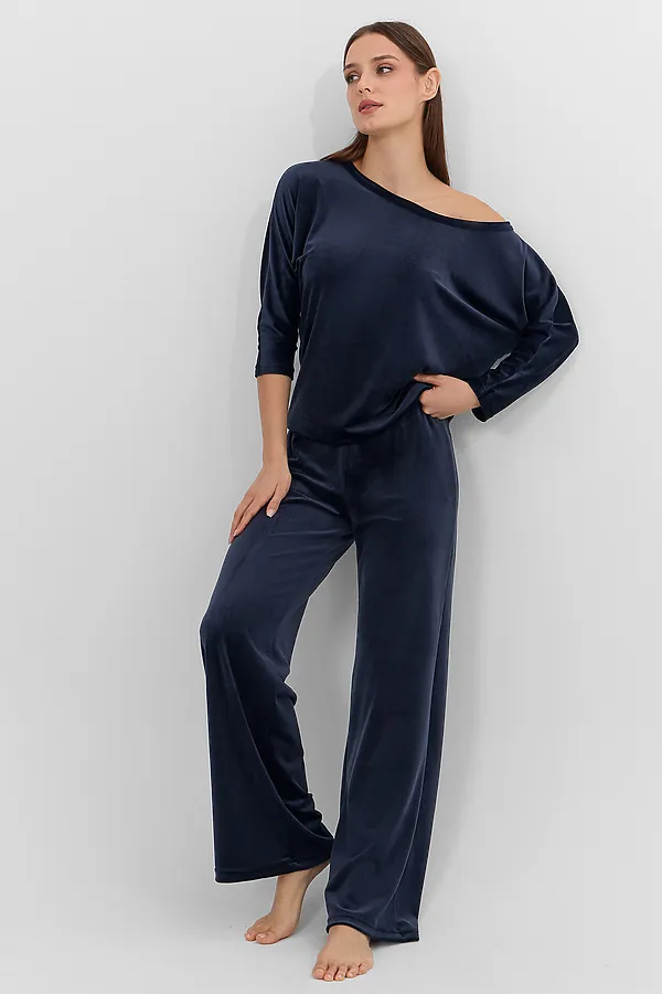 Комплект женский (джемпер, брюки) MARK FORMELLE, т.синий - фото 2