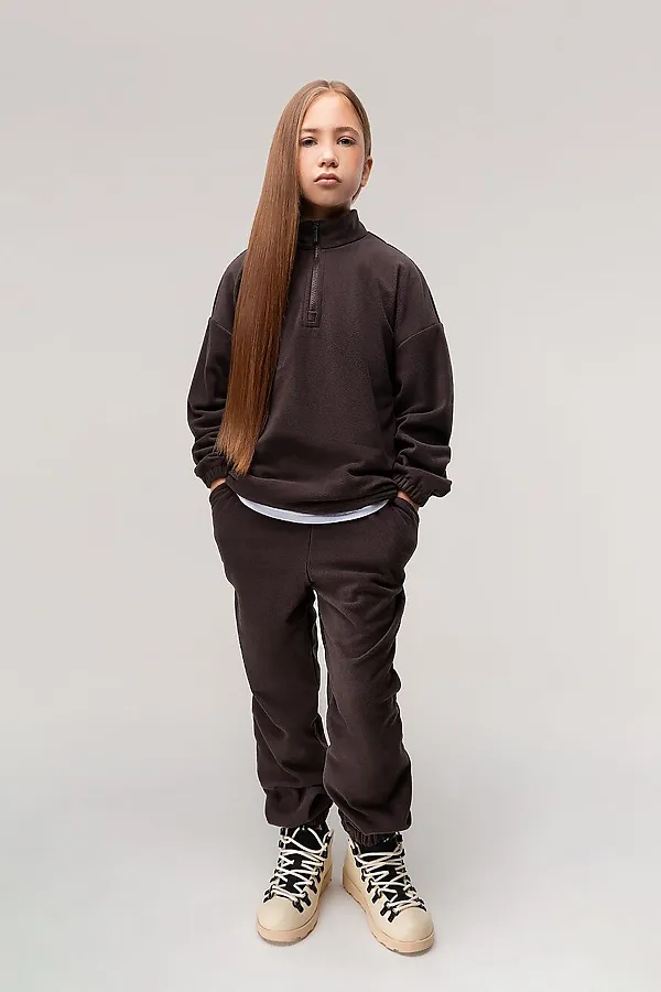 Костюм (Джемпер+Брюки) BODO, коричневый - фото 2